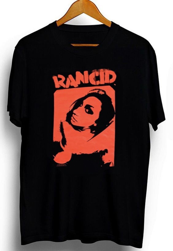 Rancid vintage punk rock band t-shirt cotton short sleeve tee QT2425