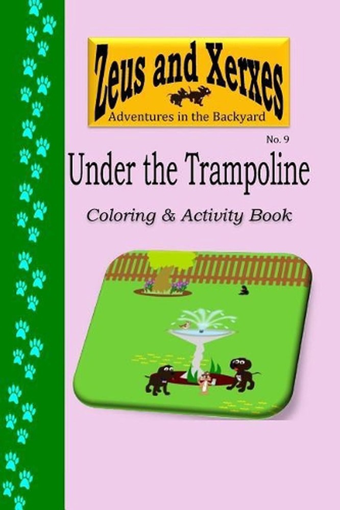 Under the Trampoline Coloring & Activity Book by Natasha Owens (English) Paperba