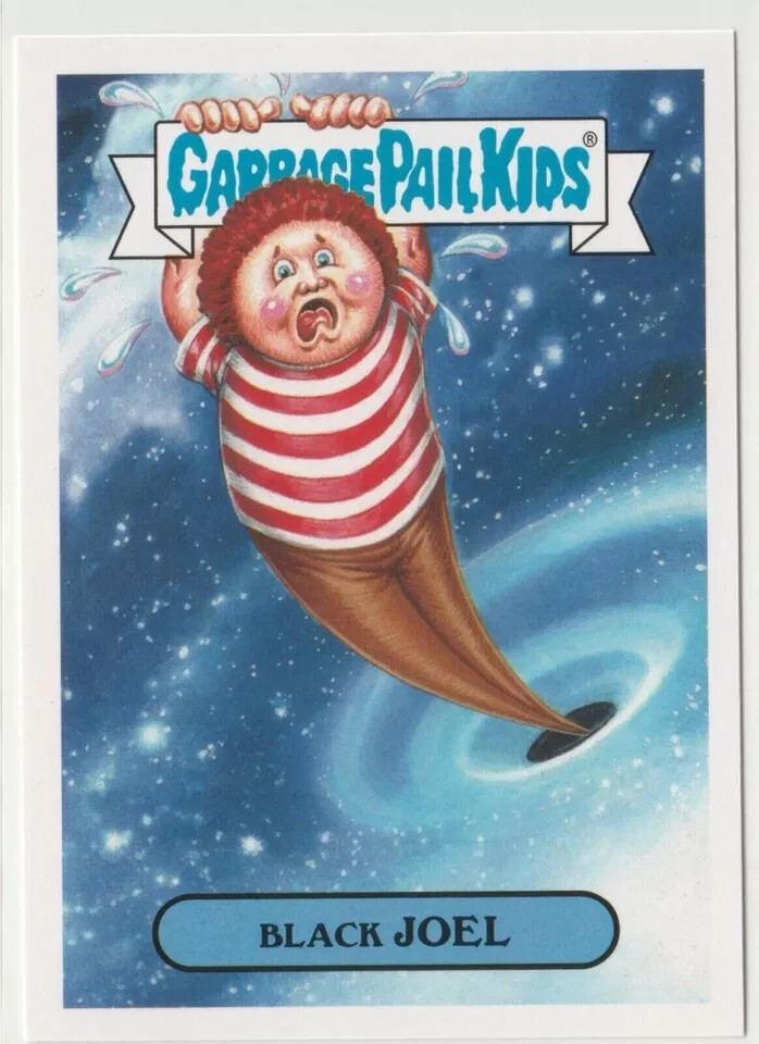 Black Joel 18a Garbage Pail Kids GPK Adam-geddon 2017 Trading Card