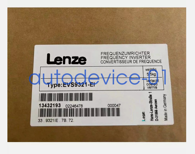 EVS9321-EI 1PCS NEW LENZE SERVO INVERTER EVS9321-EI DHL/FedEx
