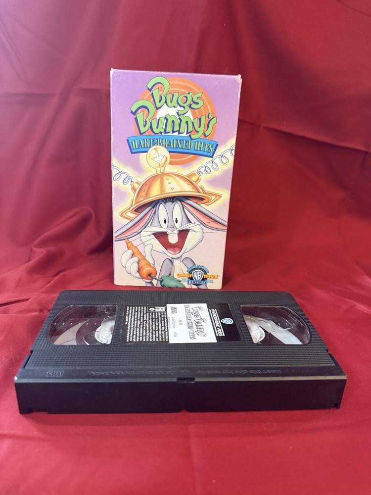 Warner Home Video Bugs Bunny's Hare-Brained Hits VHS NTSC Full Screen NR
