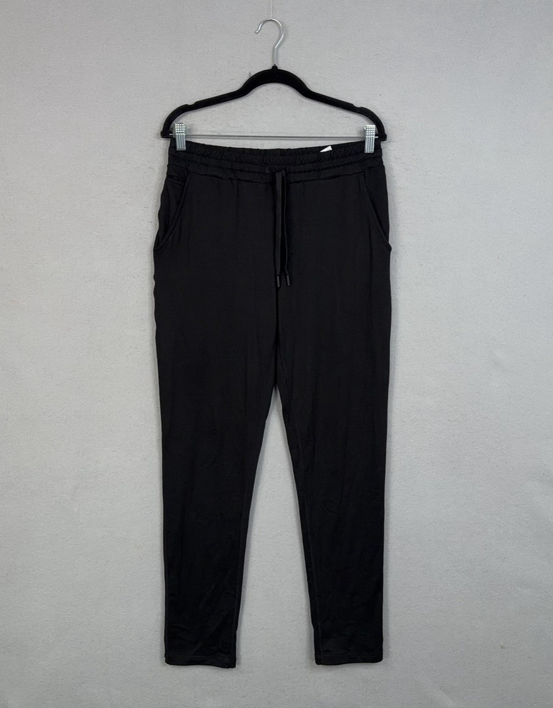 Quince Pants Mens Small Black Flowknit Ultra-Soft Joggers Performance Athletic