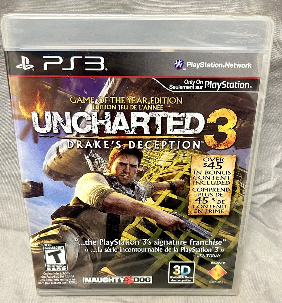 Uncharted 3: Drake's Deception -- Game of the Year Edition (Sony PlayStation 3,