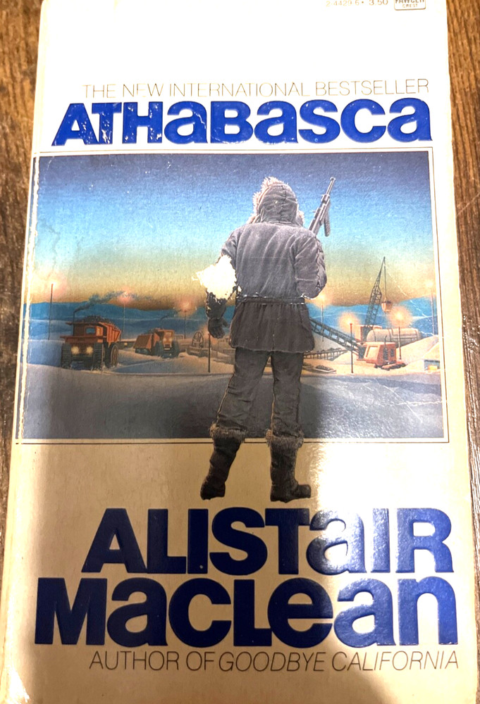 Athabasca Alistair Maclean 1982 Vintage Paperback Thriller Good HM