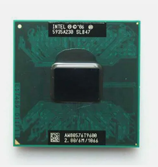 Intel Core 2 Duo T9600 2.8GHz Dual-Core 6MB Cache Socket 478 Laptop CPU