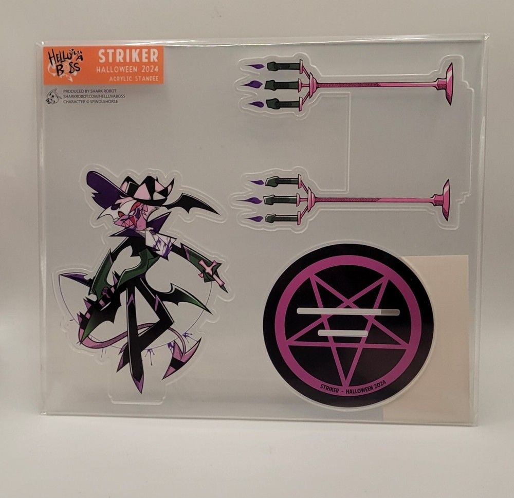 Helluva Boss Halloween 2024 Round 2 Variant Striker Acrylic Standee Vivziepop