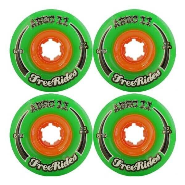 Abec 11 Freeride 72mm 81a Longboard Wheels (Set Of 4)