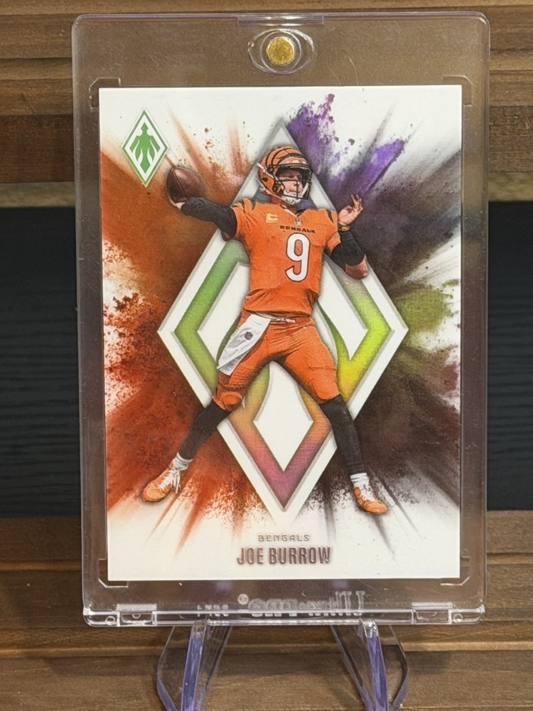 2025 Joe Burrow Phoenix Football Color Blast Case Hit SSP Cincinnati Bengals