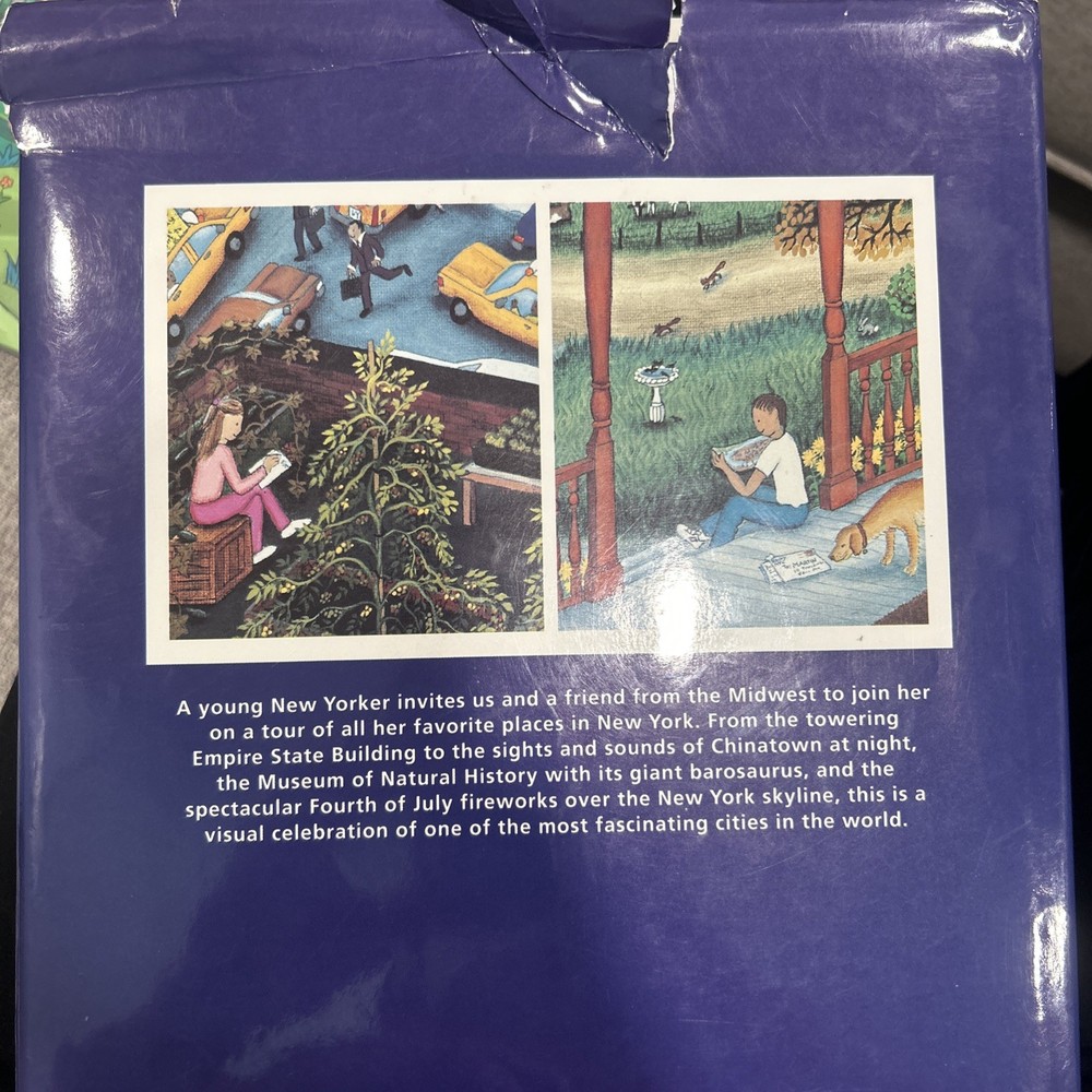My New York by Kathy Jakobsen Hallquist (1993, Hardcover)