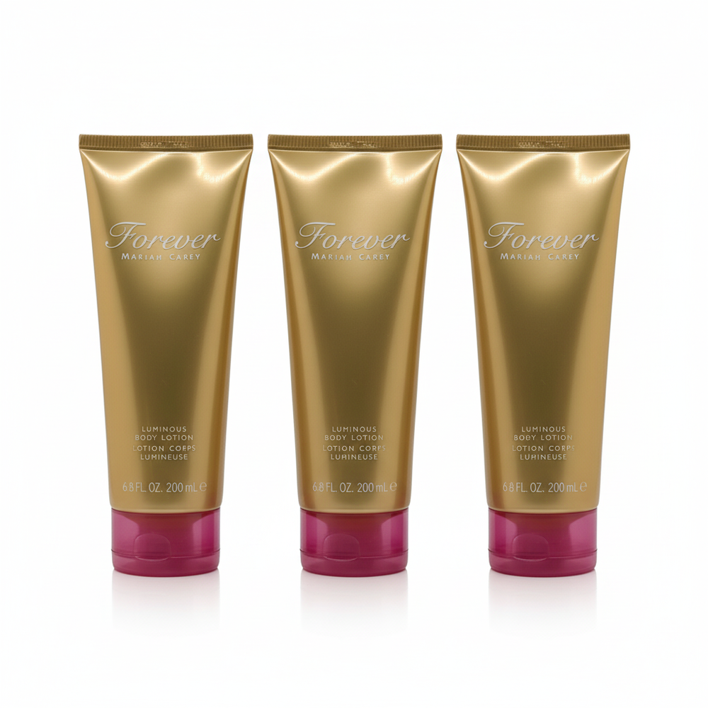3 Pack Forever by Mariah Carey Luminous Body Lotion - 6.8oz *New without Box*