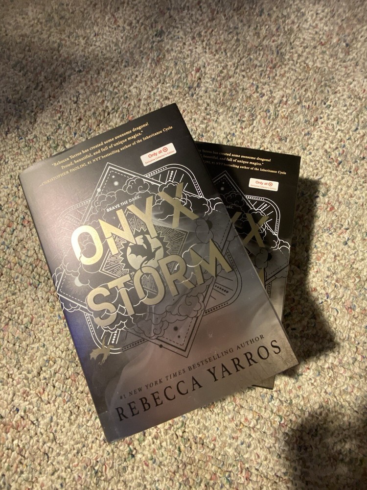 Onyx Storm Target Exclusive Collector’s Edition Hardcover by Rebecca Yarros