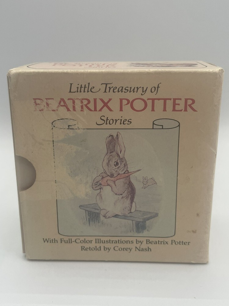 Little Treasury Of Beatrix Potter Stories Set of 6 Mini Board Books