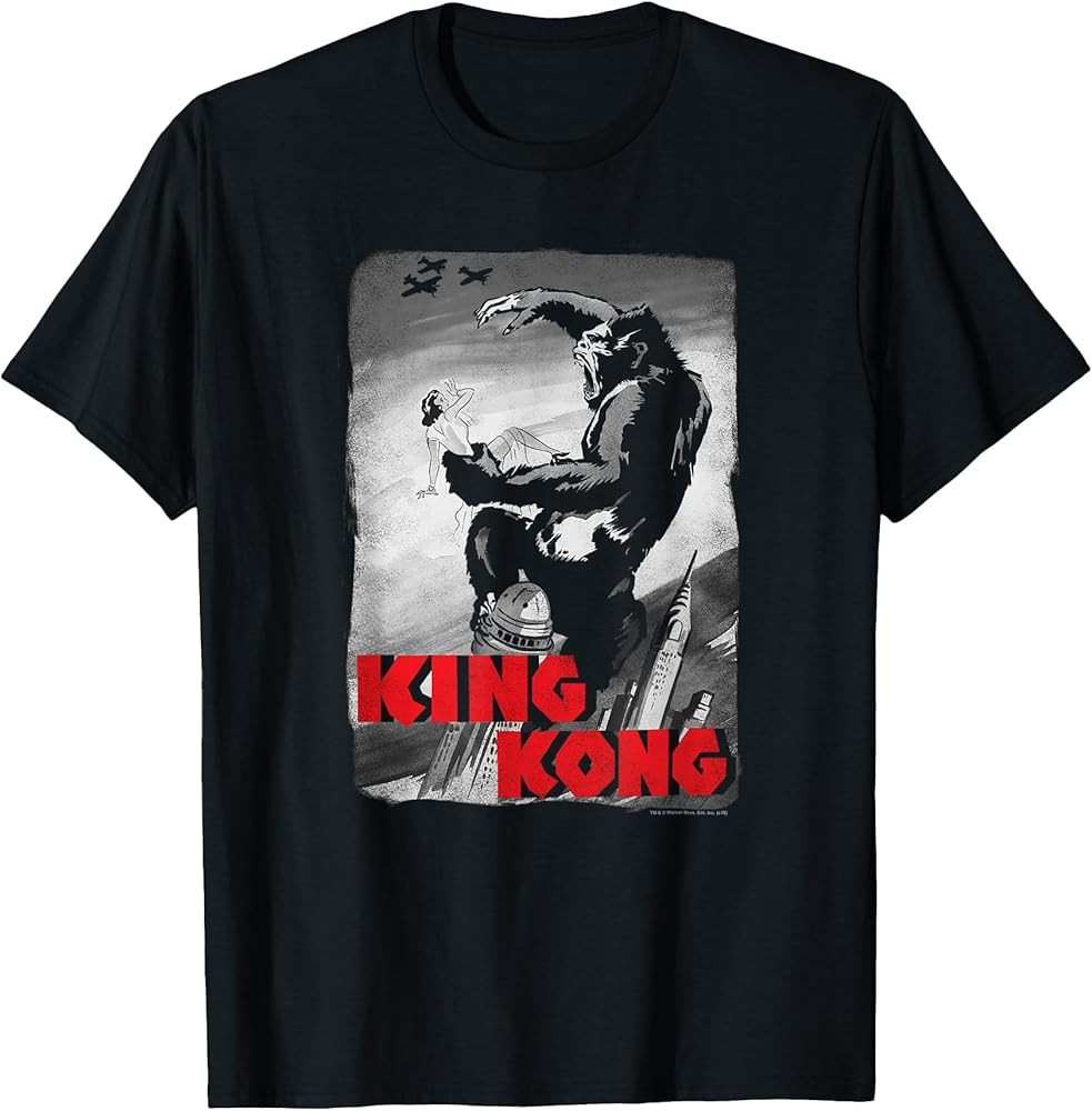 King Kong Planes Poster T Shirt T-Shirt