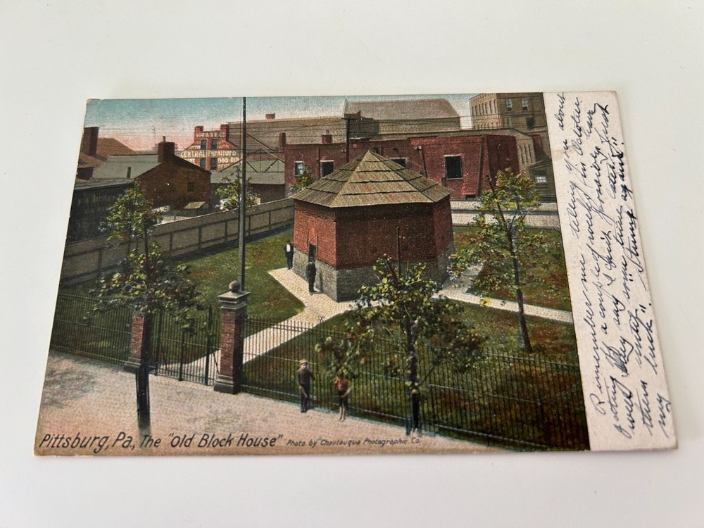 The Old Block House Pittsburg Pittsburgh Pennsylvania Postcard