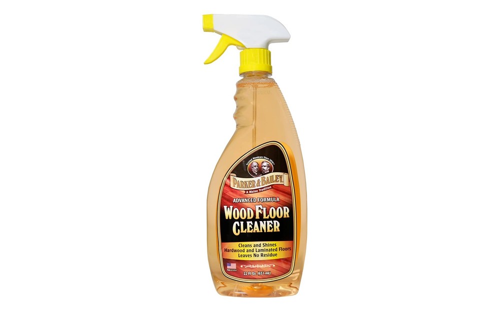 Wood Floor Cleaner for Hardwood, Laminate & Faux Floors – Restores Shine Safely