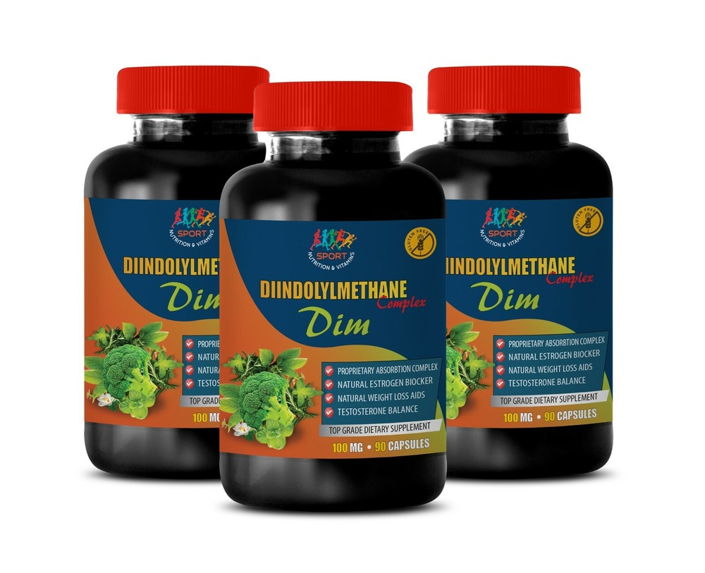 DIM Complex Fat Burn Abs – Muscle Gainer & Immune Boost – 3 Bottle Pack