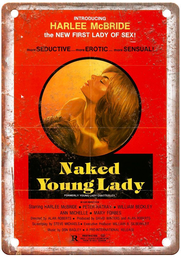 Vintage Young Lady Chatterley Movie Poster Retro Metal Sign MP5131