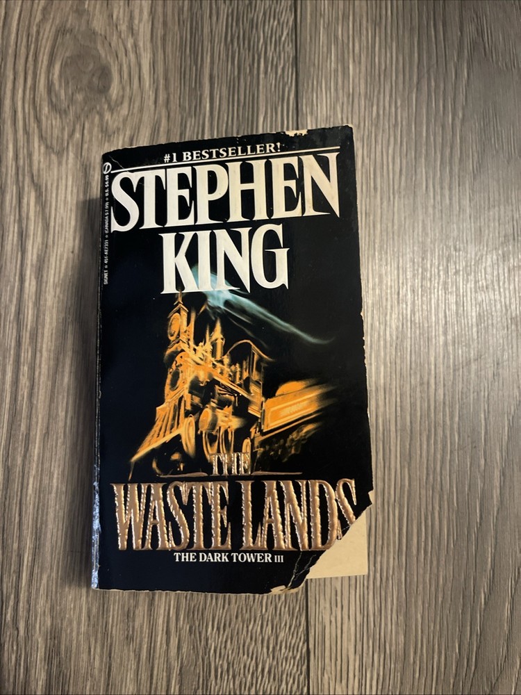 Stephan Kind The Waste Lands First Edition Paperback Autographed