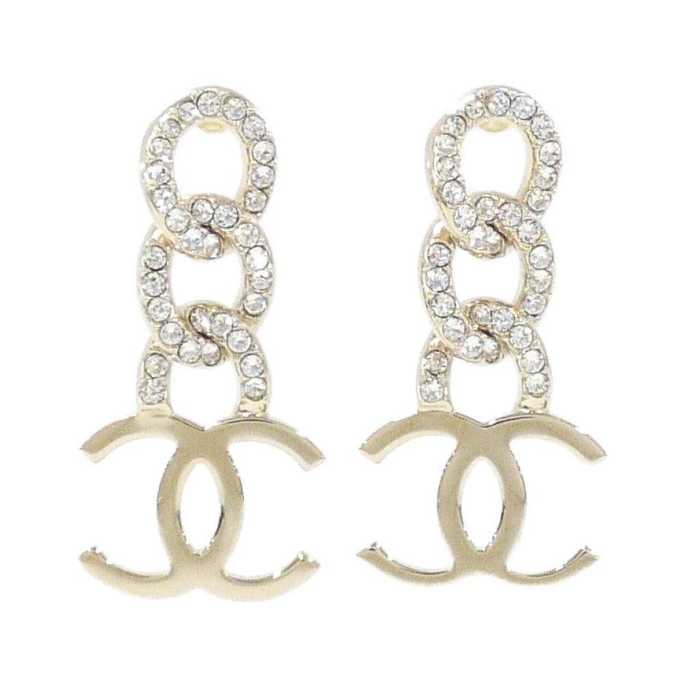 Authentic CHANEL ABB911 Earrings with Serial #2600077948182