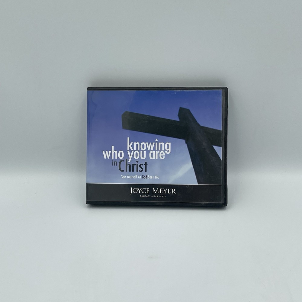 Knowing Who You Are In Christ 4 Audio CD Set Joyce Meyer Ministries Pre-owned