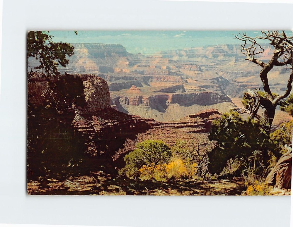 Postcard Moran Point Grand Canyon National Park Arizona USA