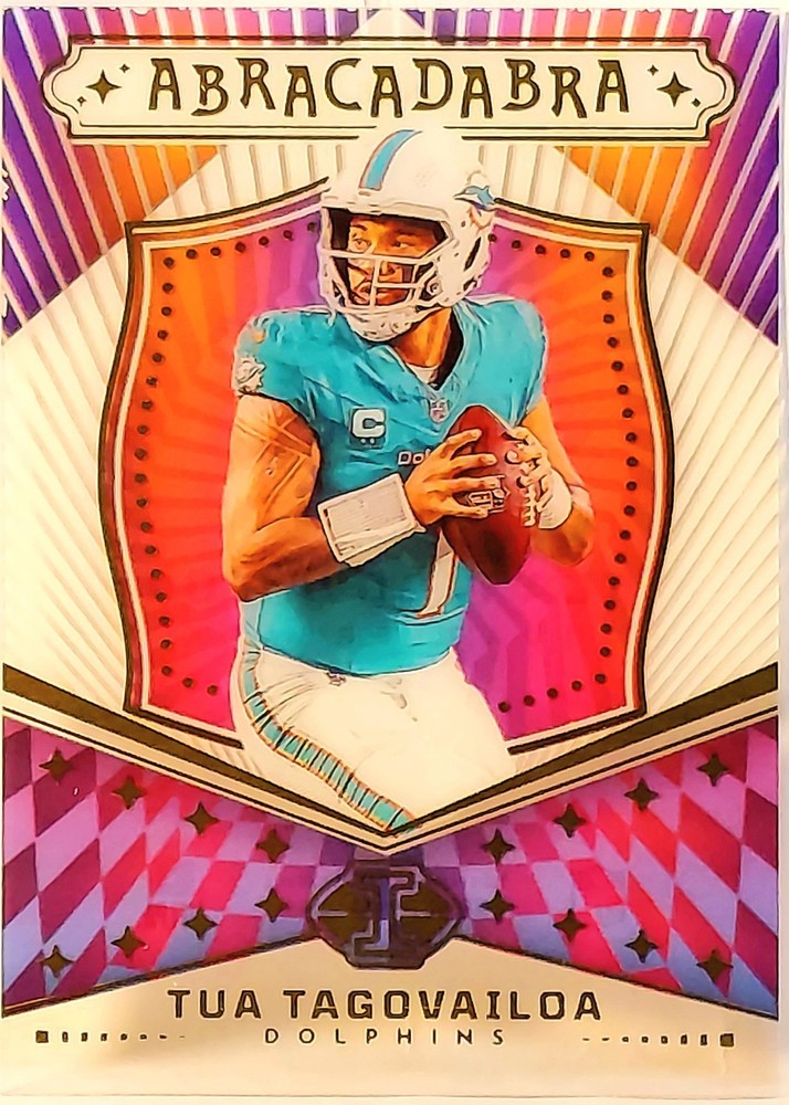 2024 Panini Illusions Abracadabra Tua Tagovailoa #6 DOLPHINS-image