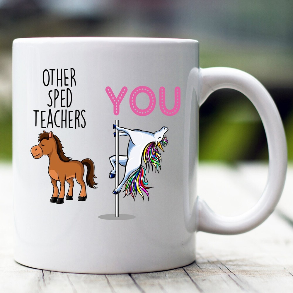 Sped Teacher Gift Sped Teacher Mug Sped Teacher Funny Unicorn Mug Sped Teacher C