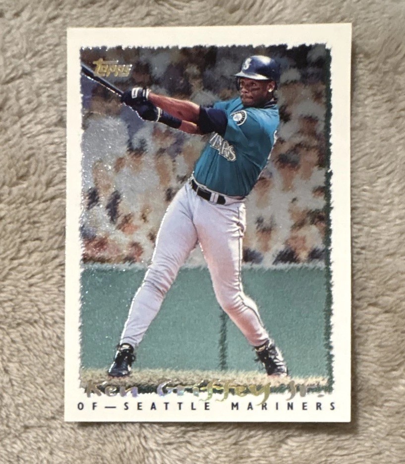 1995 Topps - Cyberstats Ken Griffey Jr #199