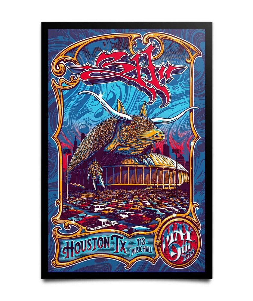 311 Live in Irving TX 2025 Official Tour Poster Wall Art