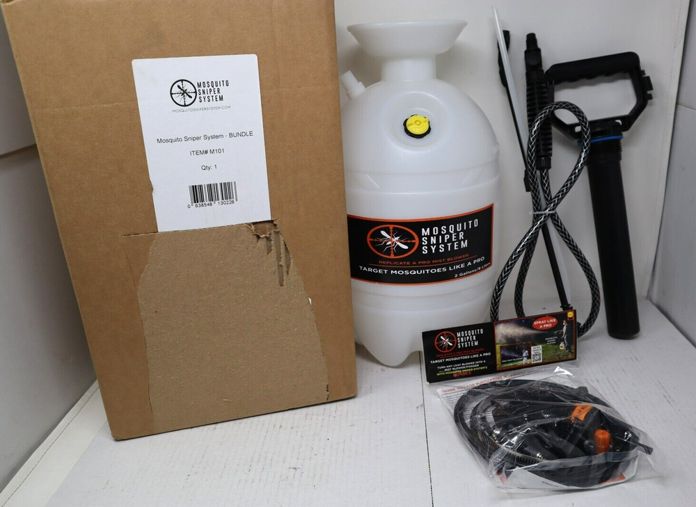 Pesticide Insecticide Sprayer Mister System Pest Control Fleas Ticks Mosquitos