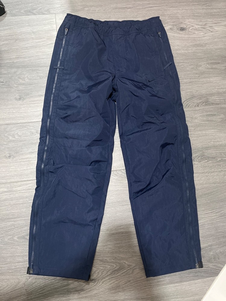 Stussy x Nike Utility Track Pants - Size Medium - Navy - HQ8545-451 - NEW