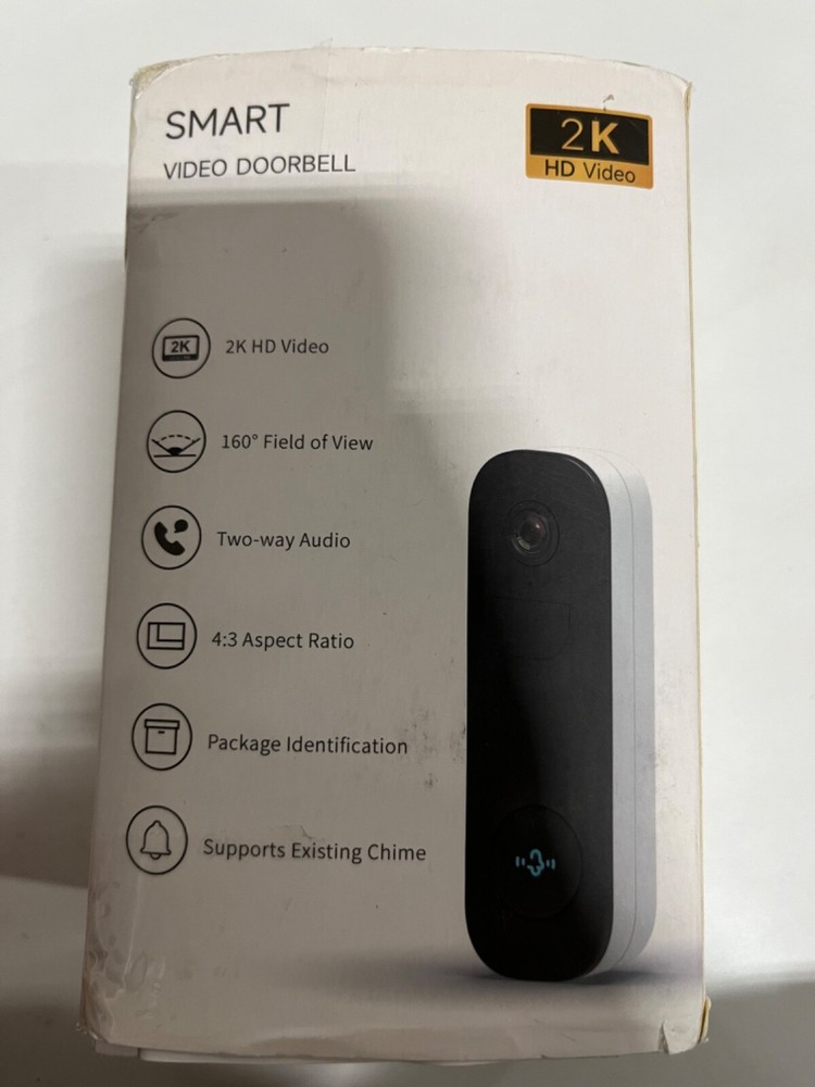 Wireless Security Smart Wifi Doorbell Intercom Video Camera Door Ring Bell Chime