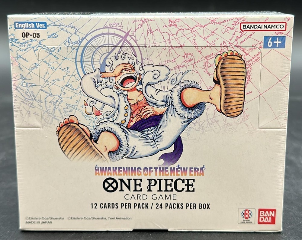 One Piece Op05 Awakening Of The New Era Sealed Booster Box English 24 PacksPROBSTEIN is actively accepting consignments !!