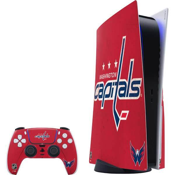 NHL Washington Capitals PS5 Bundle Skin - Washington Capitals Distressed