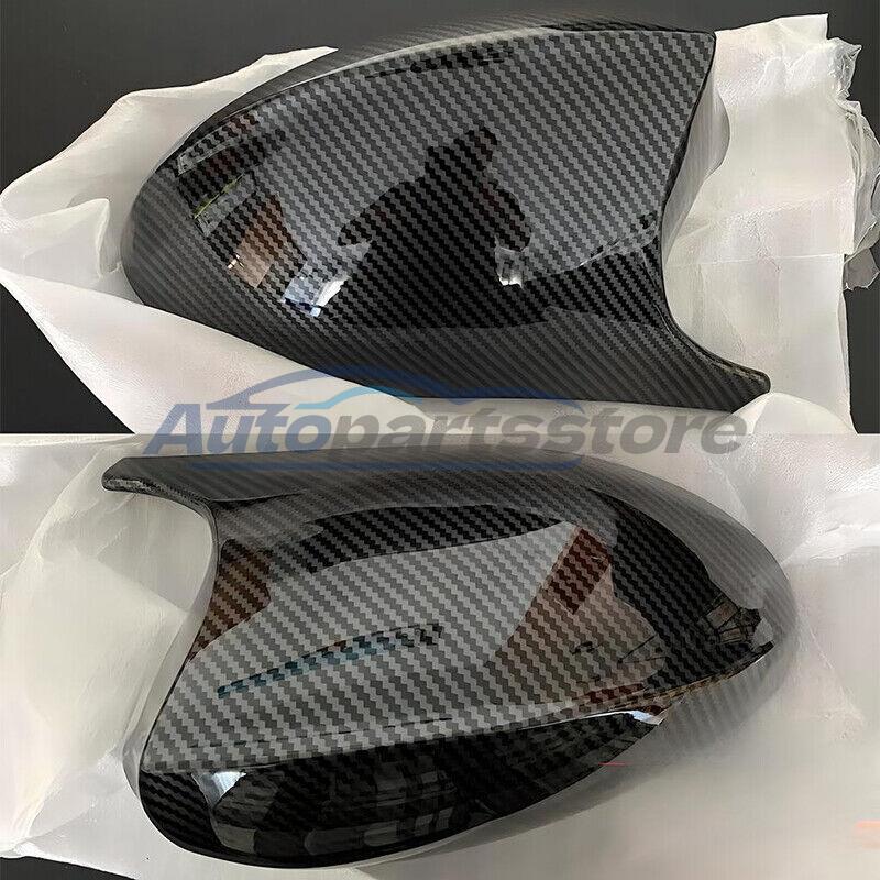 Carbon Fiber For BMW E81 E82 E88 E87 PRE-LCI M3 Style Side Mirror Cover Cap