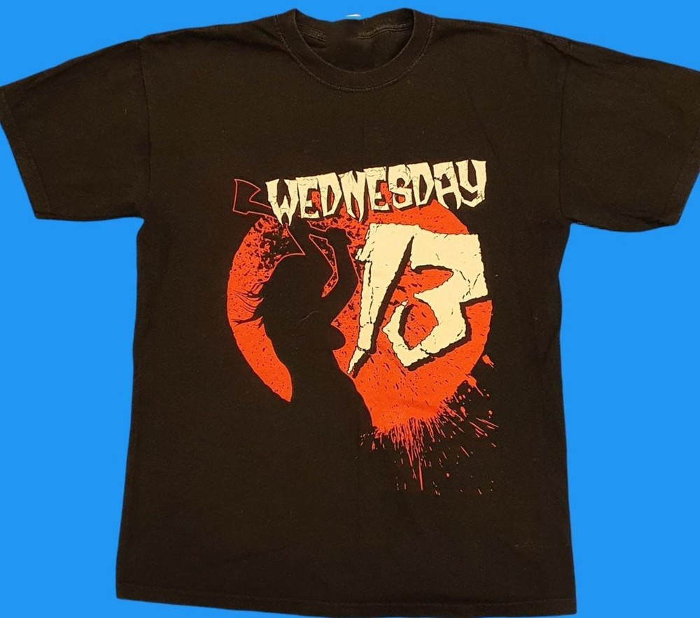 Wednesday 13 Men T-shirt Black Short Sleeve All Sizes S to 5Xl 127