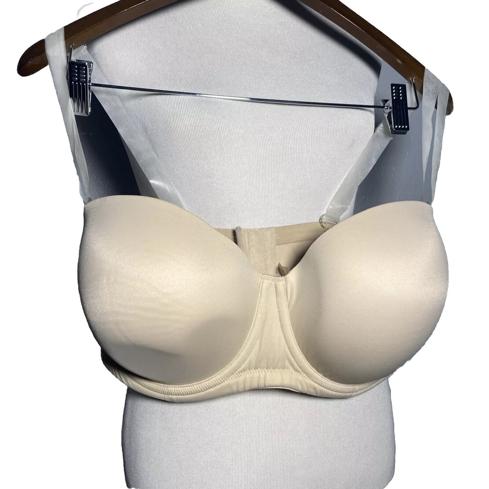 Cacique Underwire Support Lane Bryant Nude/ Tan  Bra size 44DD