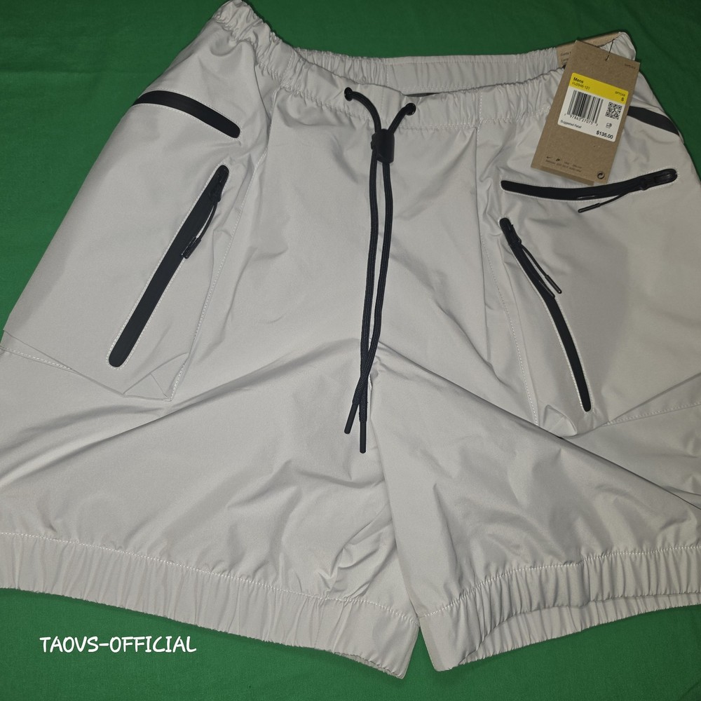 NWT Men's Nike Tech Super Lightweight Short Summit White HJ2946-121 $135 Size S