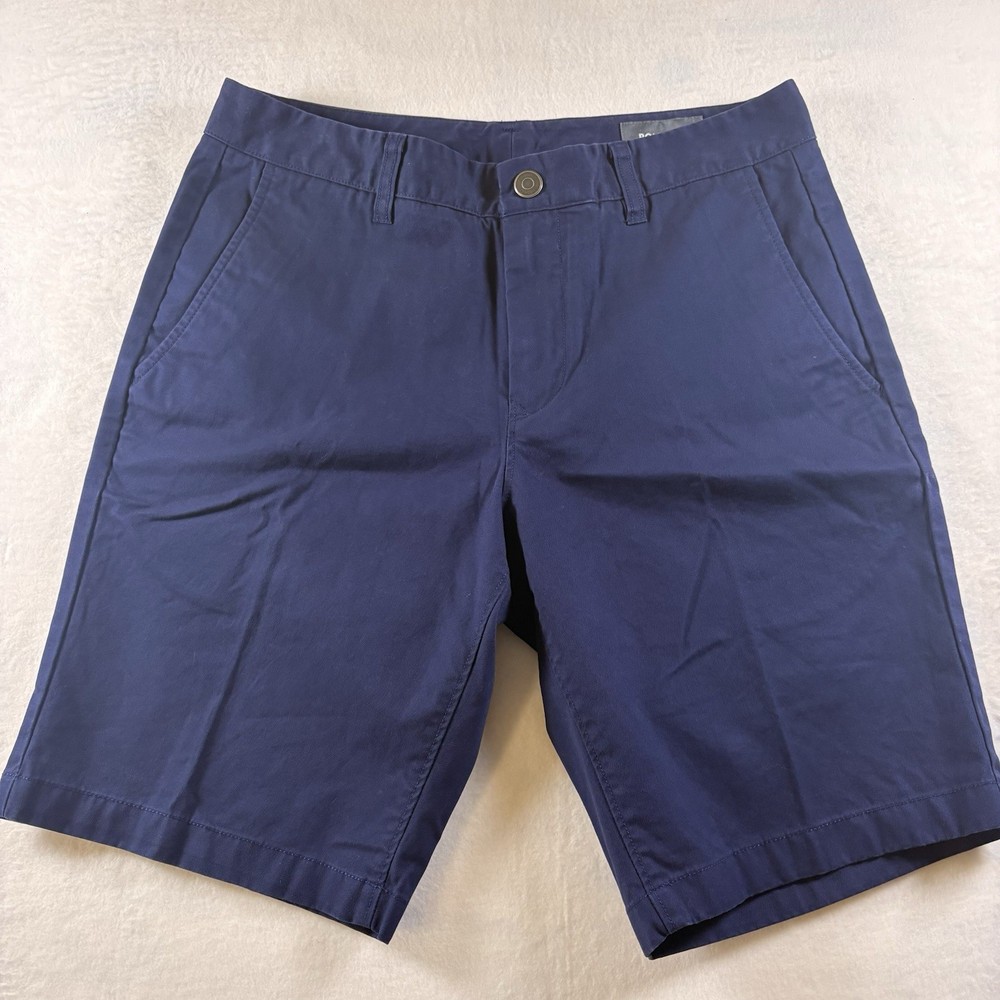 Bonobos Men’s Slim Stretch Chino Shorts 30 Navy Blue 9” Inseam Casual Preppy