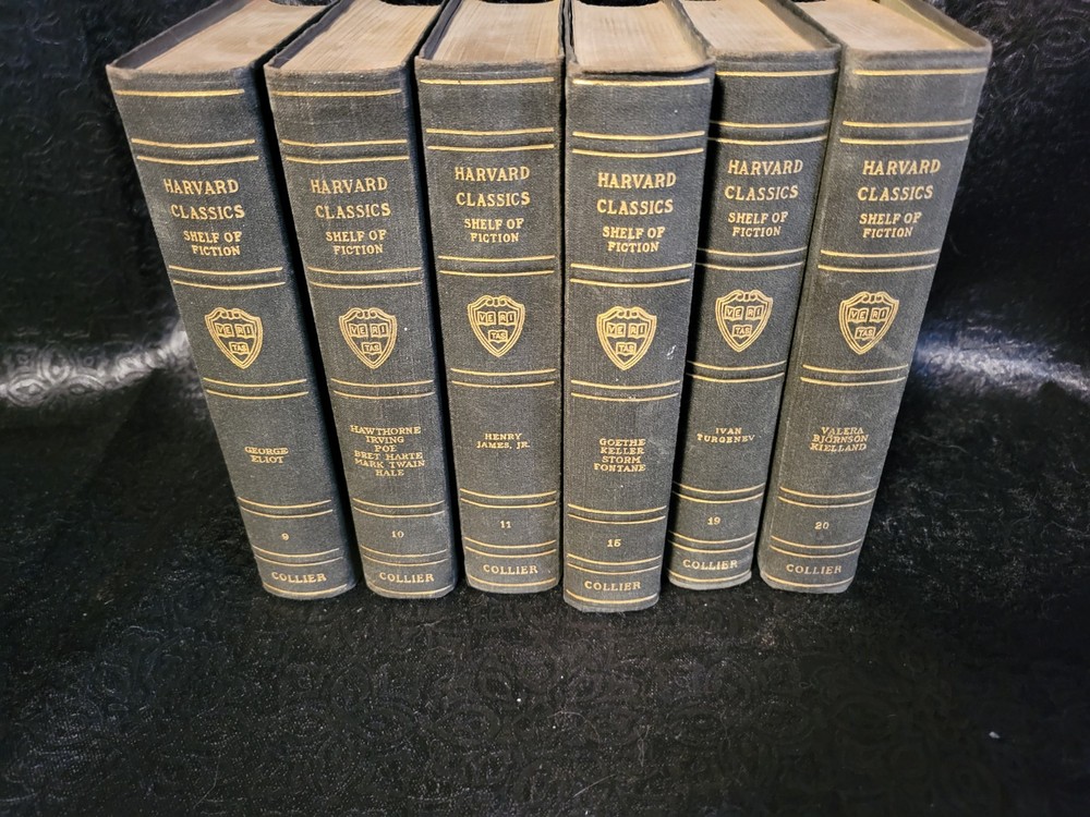Antique The Harvard Classics 1917 Limited Edition Vols. 9, 10, 11, 15, 19, 20