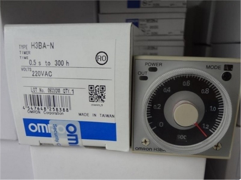 New 1Pcs Time Relay H3BA-N 220Vac Omron Plc Module iz