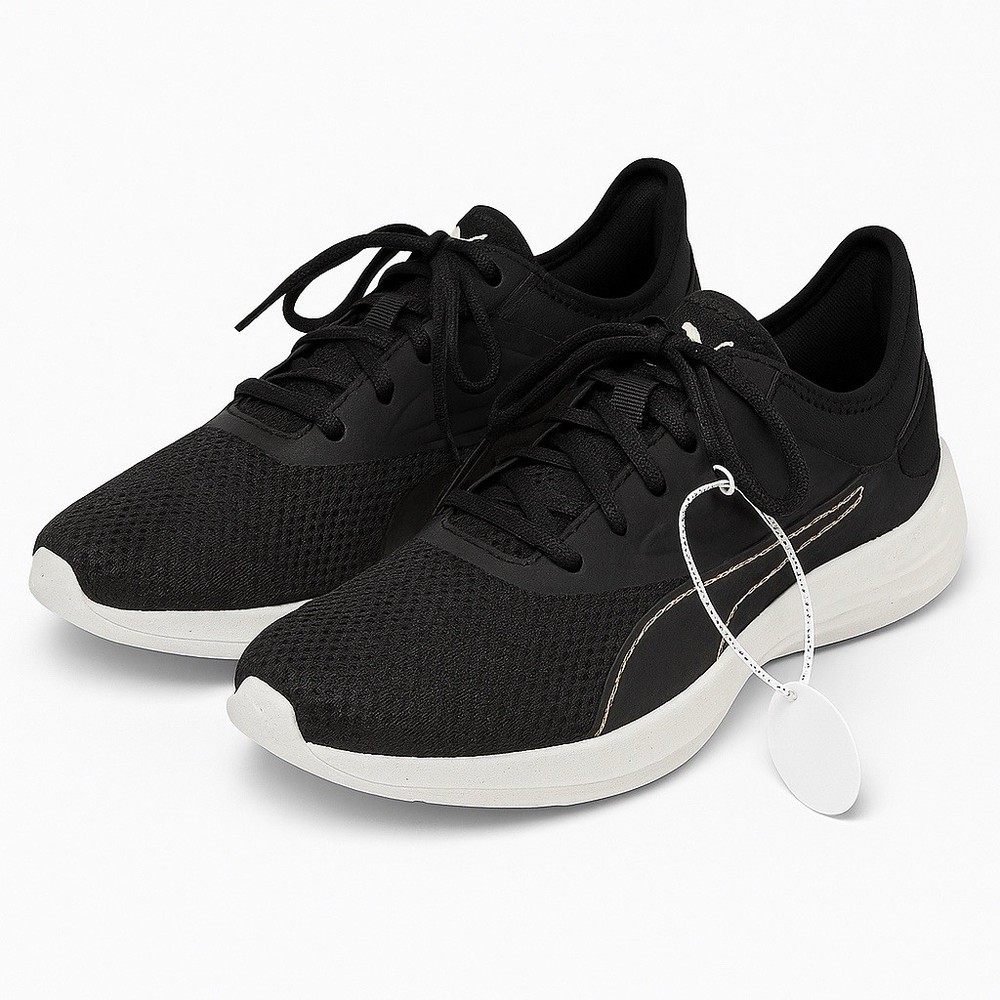 PUMA Better Foam Women’s Running Shoes – Black/White – Size 7 – New