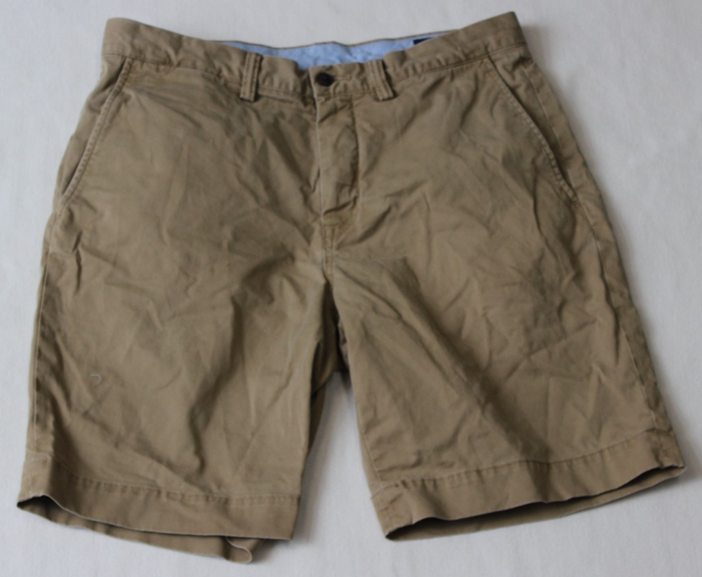 Polo Ralph Lauren Men's 9-Inch Stretch Classic Fit Chino Shorts Size 32 Beige