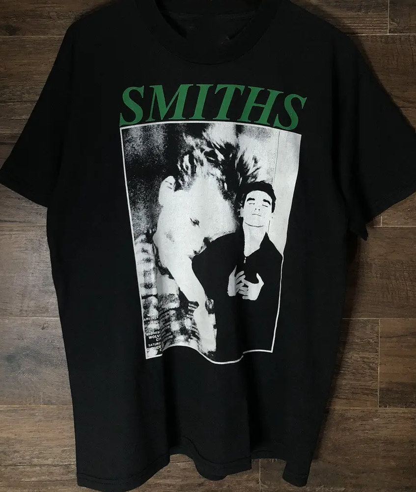 VTG The Smiths band black T-shirt UNISEX All sizes S to 345Xl JJ6367