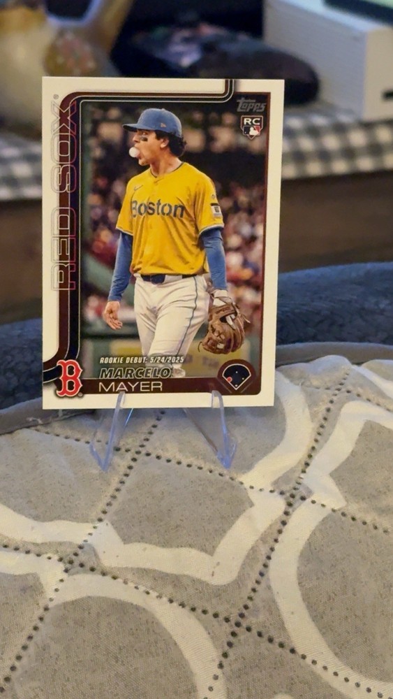 2025 Topps Update Series - Rookie Debut Marcelo Mayer #US276 (RC)