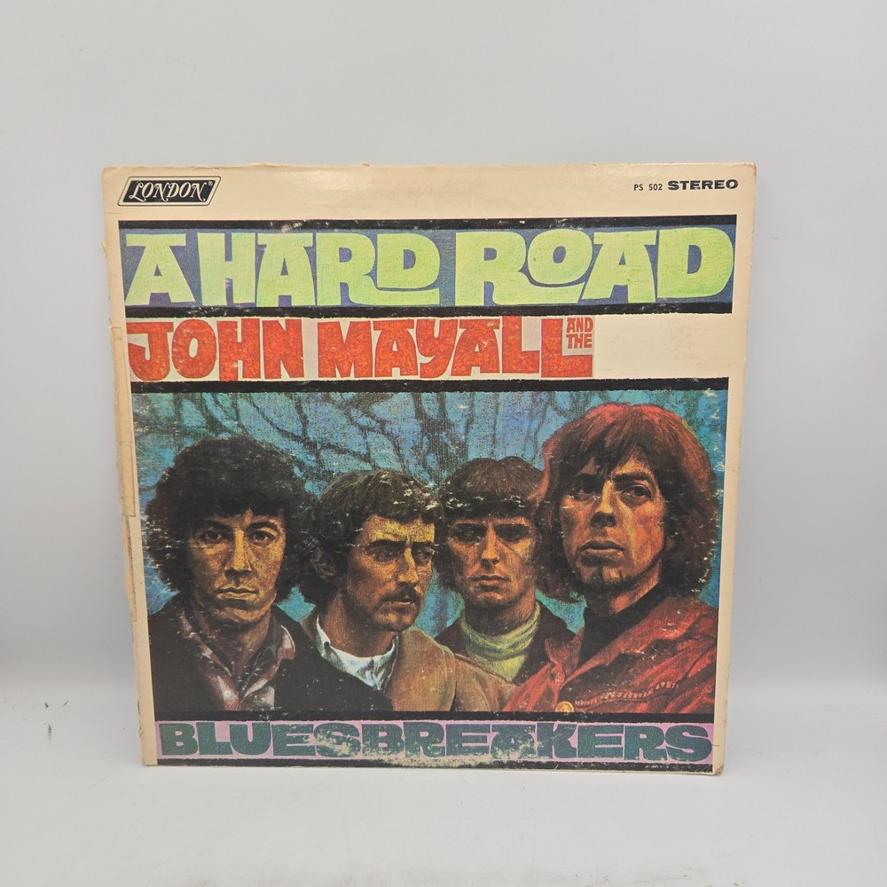 John Mayall and the Bluesbreakers A Hard Road Original 1967 London PS-502 BELL