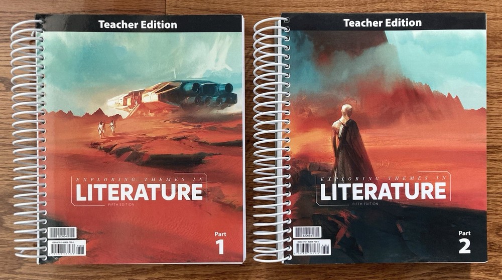 BJU Press Exploring Themes in Literature Fifth Edition Teacher Edition 1 and 2