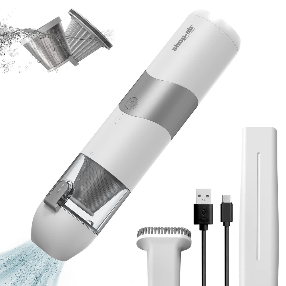 Cordless Handheld Vacuum Cleaner 5500Pa 65W Powerful Suction Mini Lightweight Portable Rechargeable