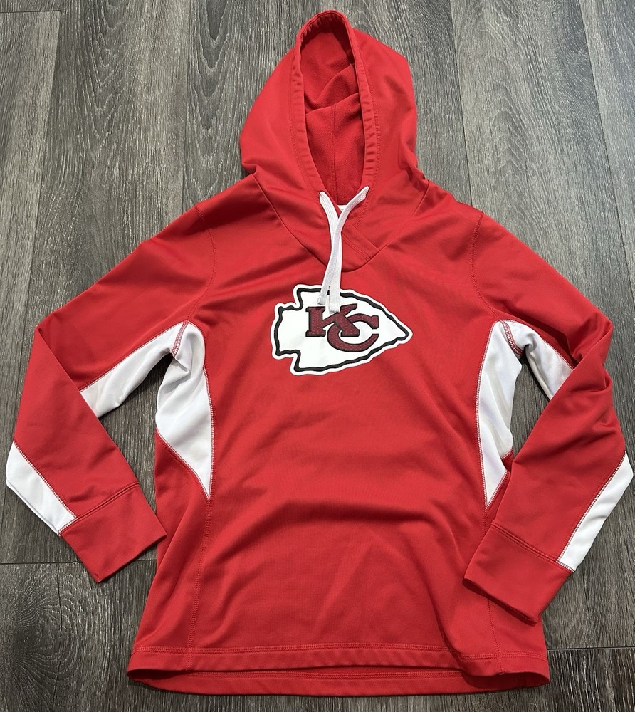 Kansas City KC Chiefs NFL Team Apparel TX3 Warm Red Pullover Womens Medium