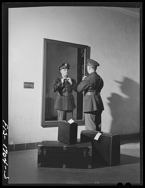 Fort Benjamin Harrison Indiana Chaplain William Beeby 1942 Army Uniform